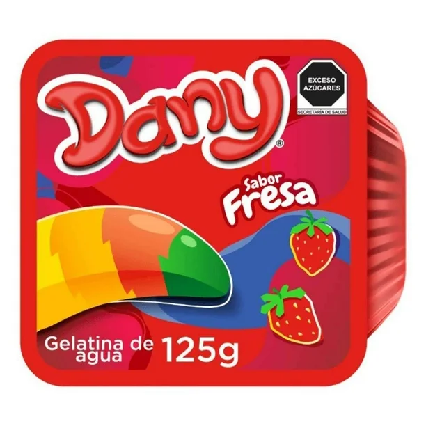 DANY GELATINA  FRESA 125G (DANONE)