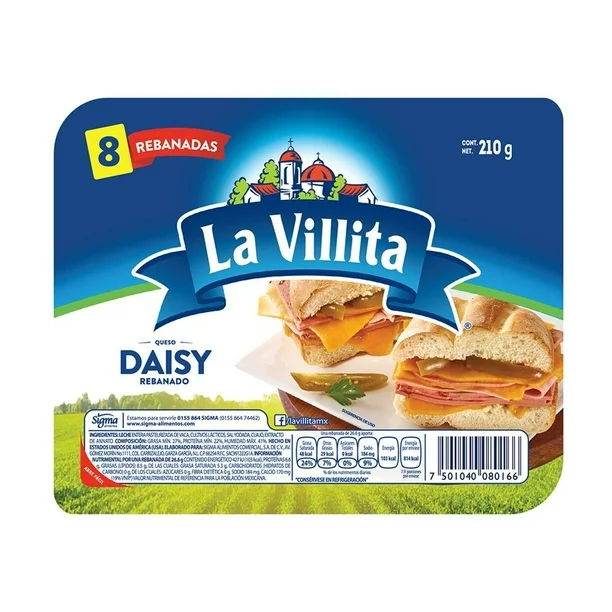 QUESO DAISY VILLITA 210G