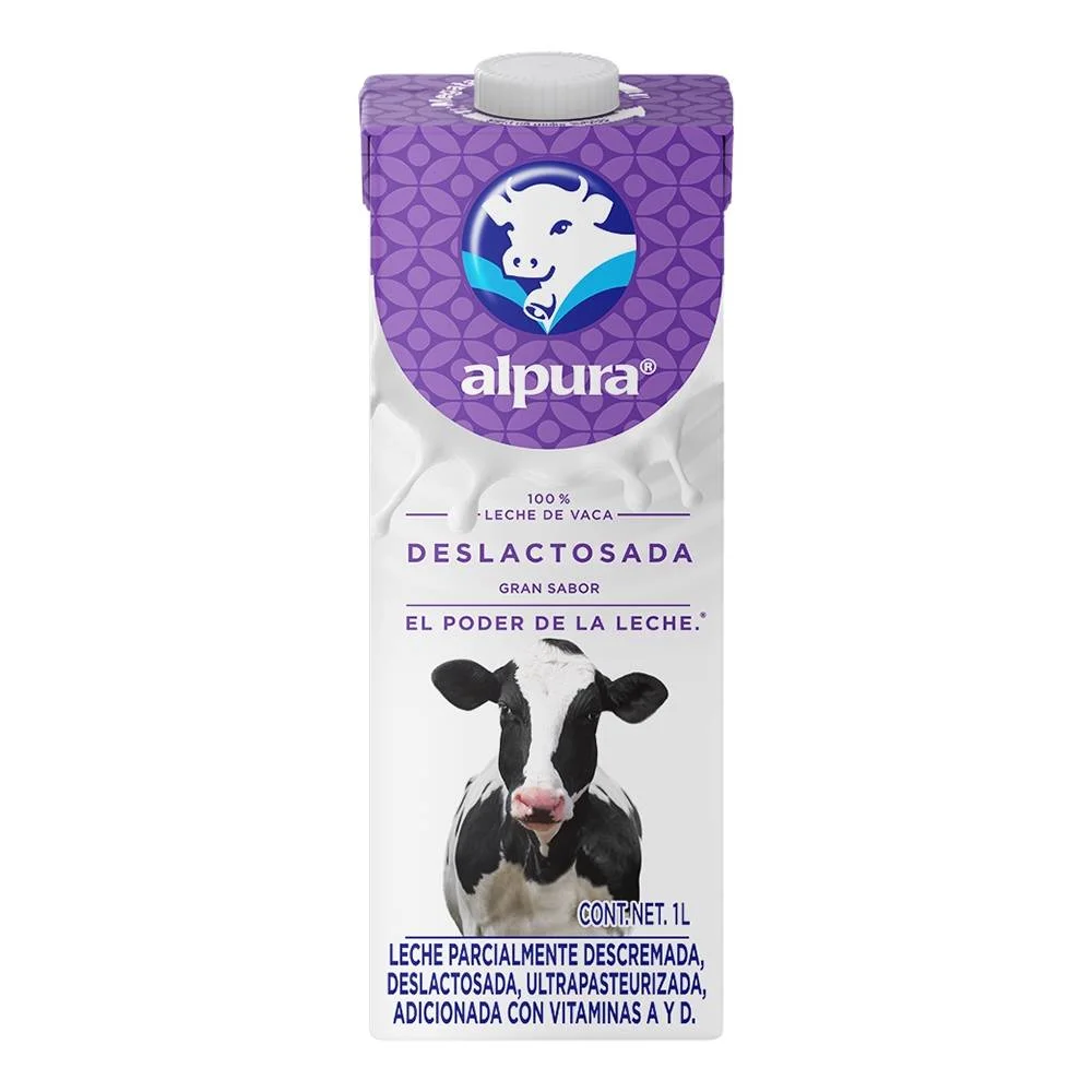 LECHE DESLACTOSADA ALPURA 1L