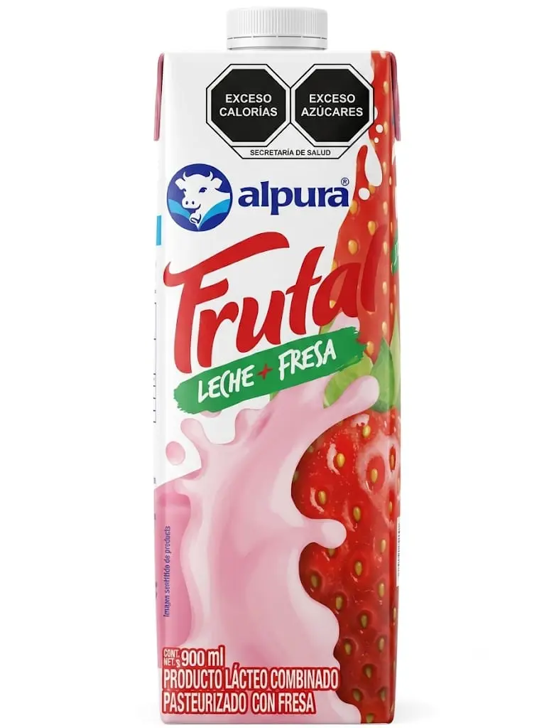 FRUTAL LECHE FRESA 900ML (FRUTAL)
