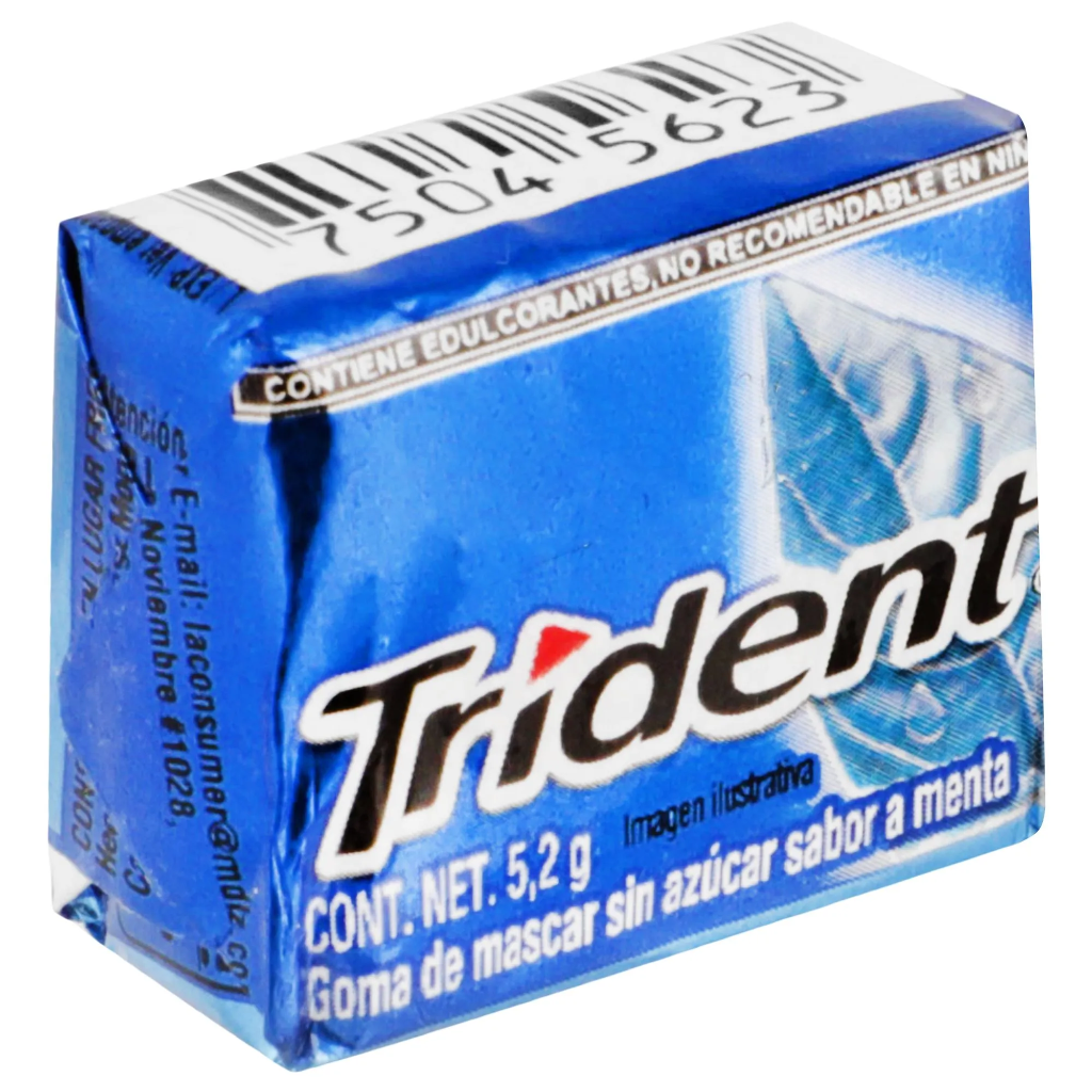 TRIDENT MENTA 4 PZAS ADAMS