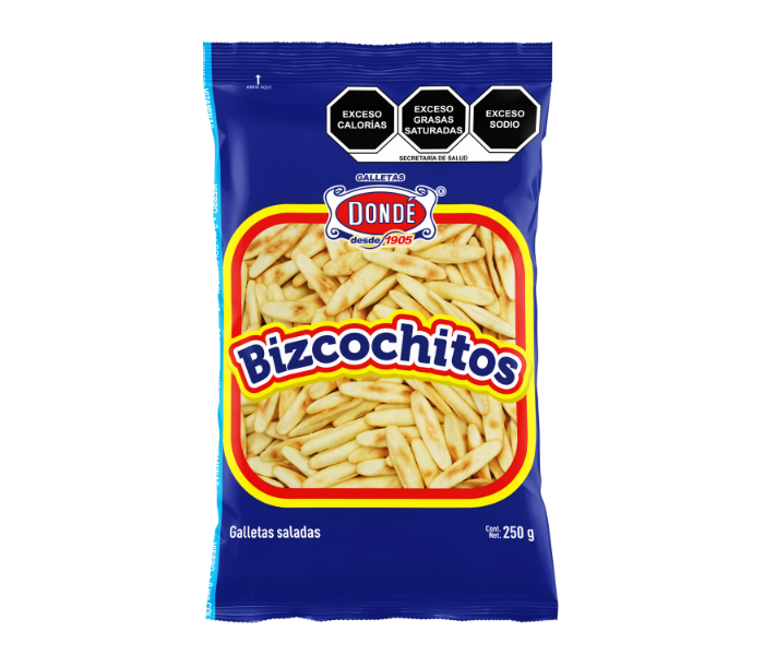 BIZCOCHITOS 250 G DONDE
