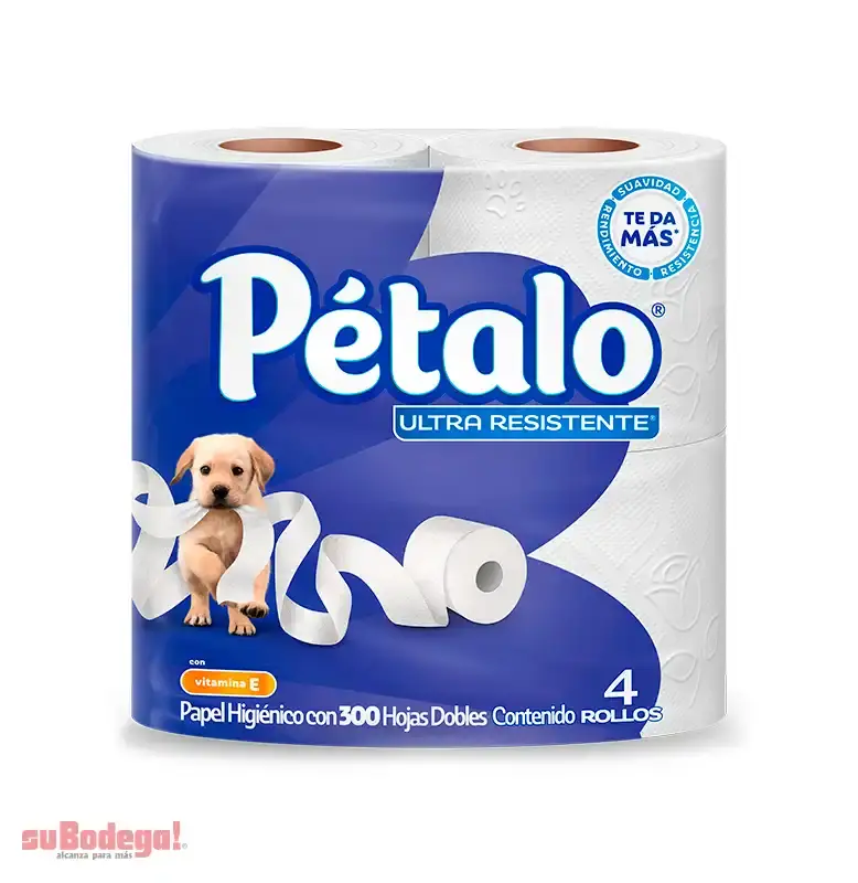 PAPEL HIGIENICO PETALO ULTRA 300HD