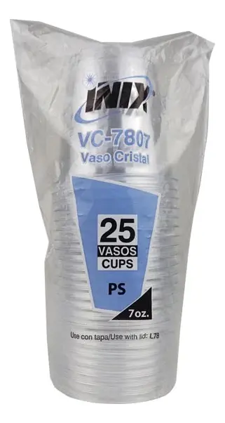 VASO CRISTAL INIX  7OZ