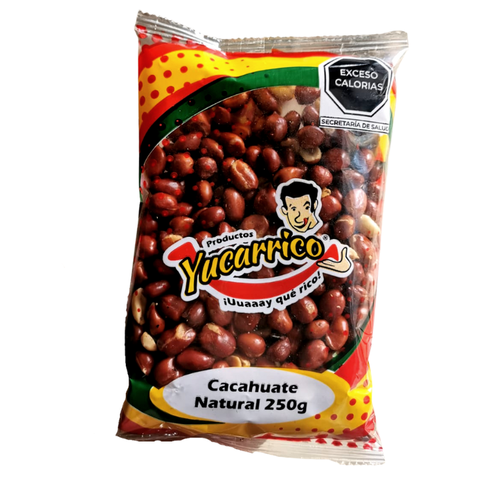 CACAHUATE NATURAL YUCARRICO 250 g