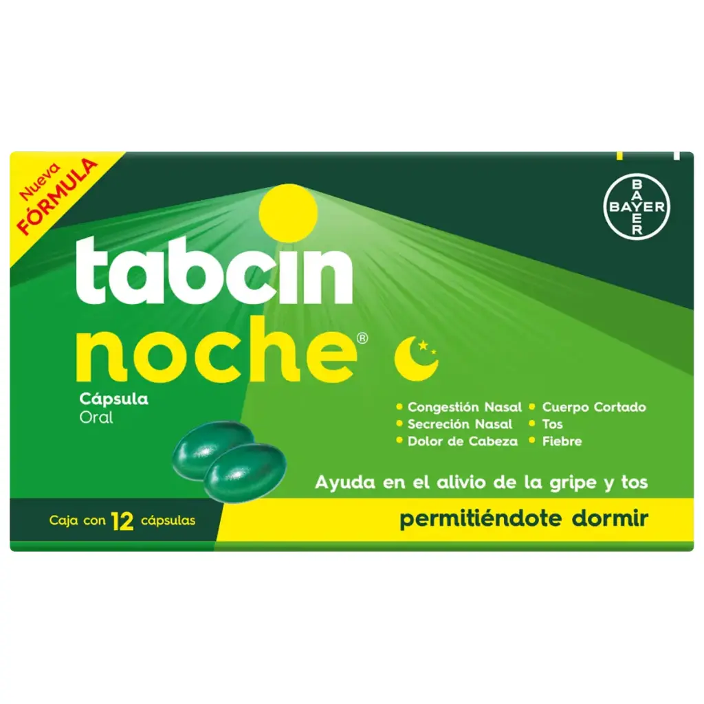 PASTILLA TABCIN NOCHE PAR 