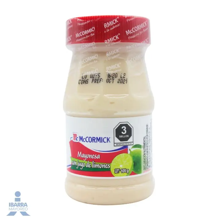 MAYONESA MC CORNIC C/LIMON 105G