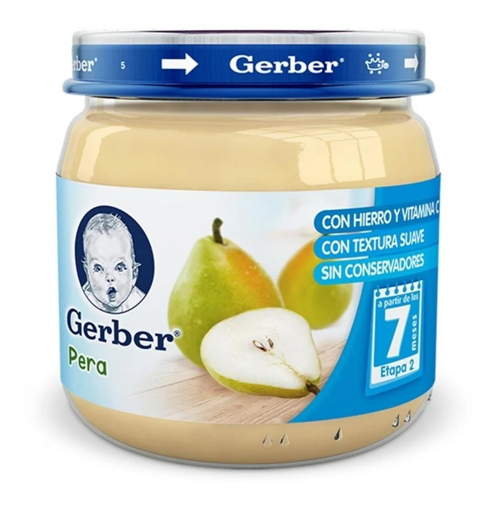 GERBER PURE DE PERA 100G