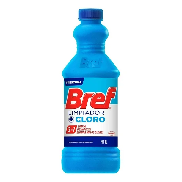 BREF DENSINFECTANTE CLORO 1LT