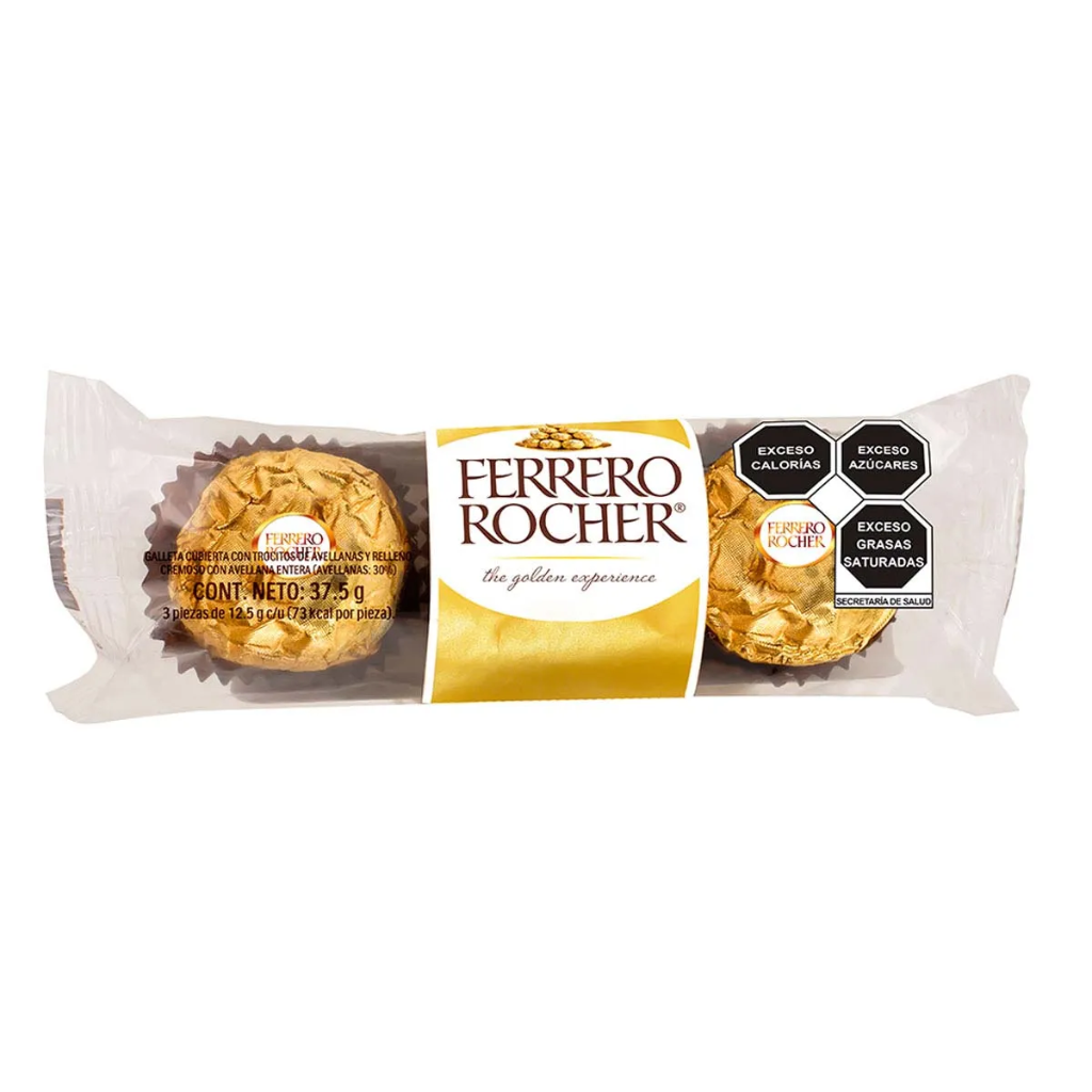 FERRERO ROCHER 37.5G 3 PZAS