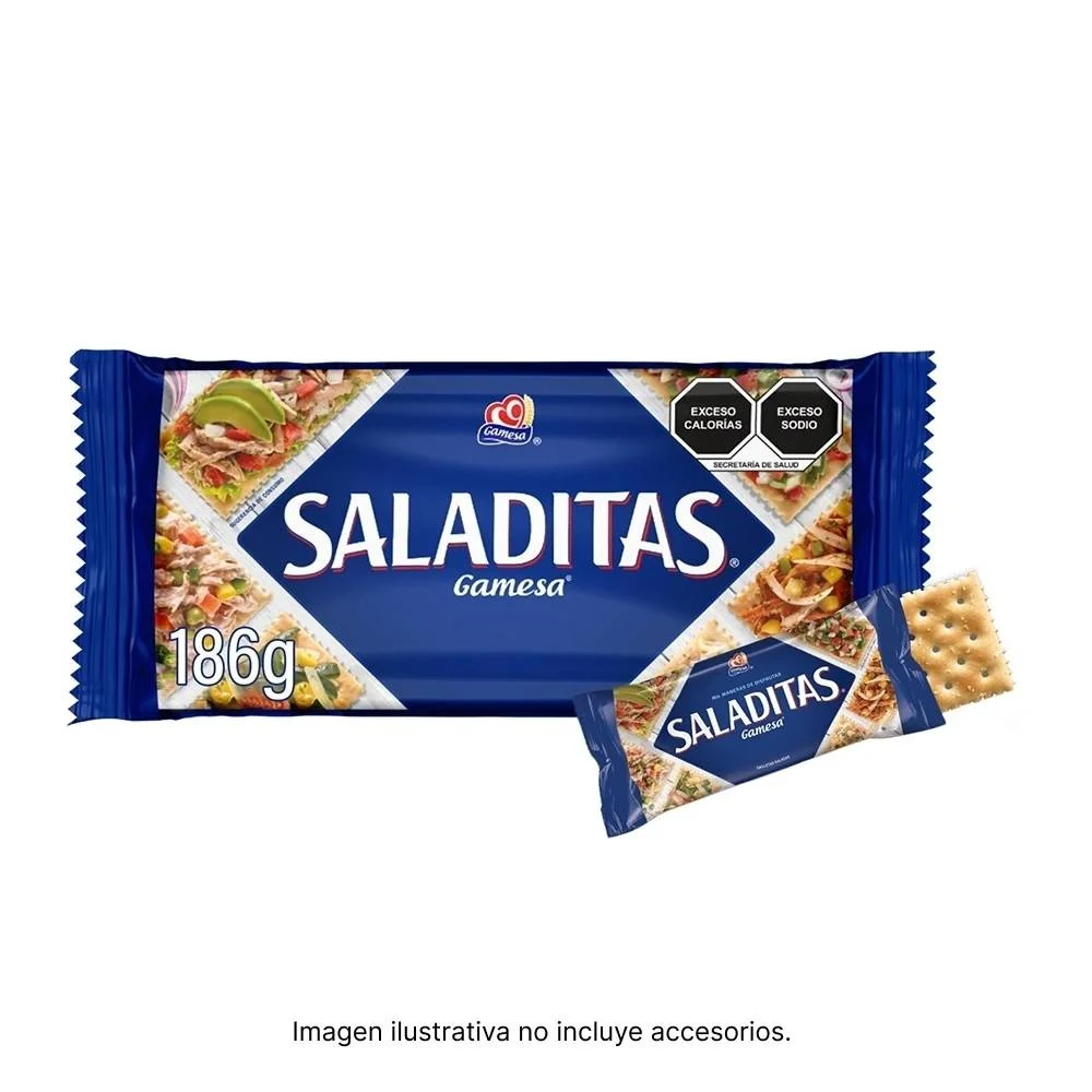 GALLETAS SALADITAS  186 G