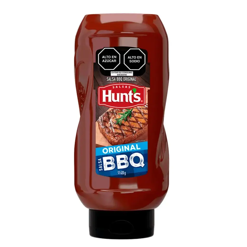 SALSA BBQ ORIGINAL HUNTS 620G