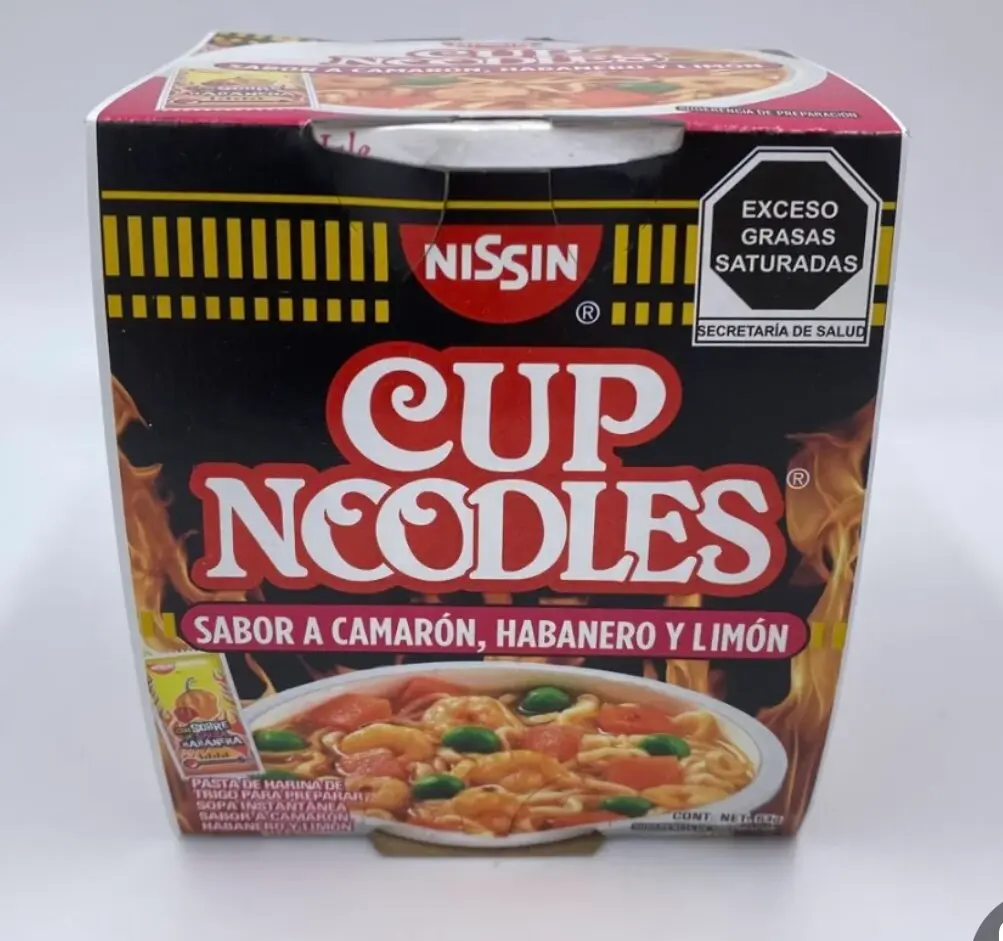 NISSIN SABOR CAMARON, HABANERO LIMON