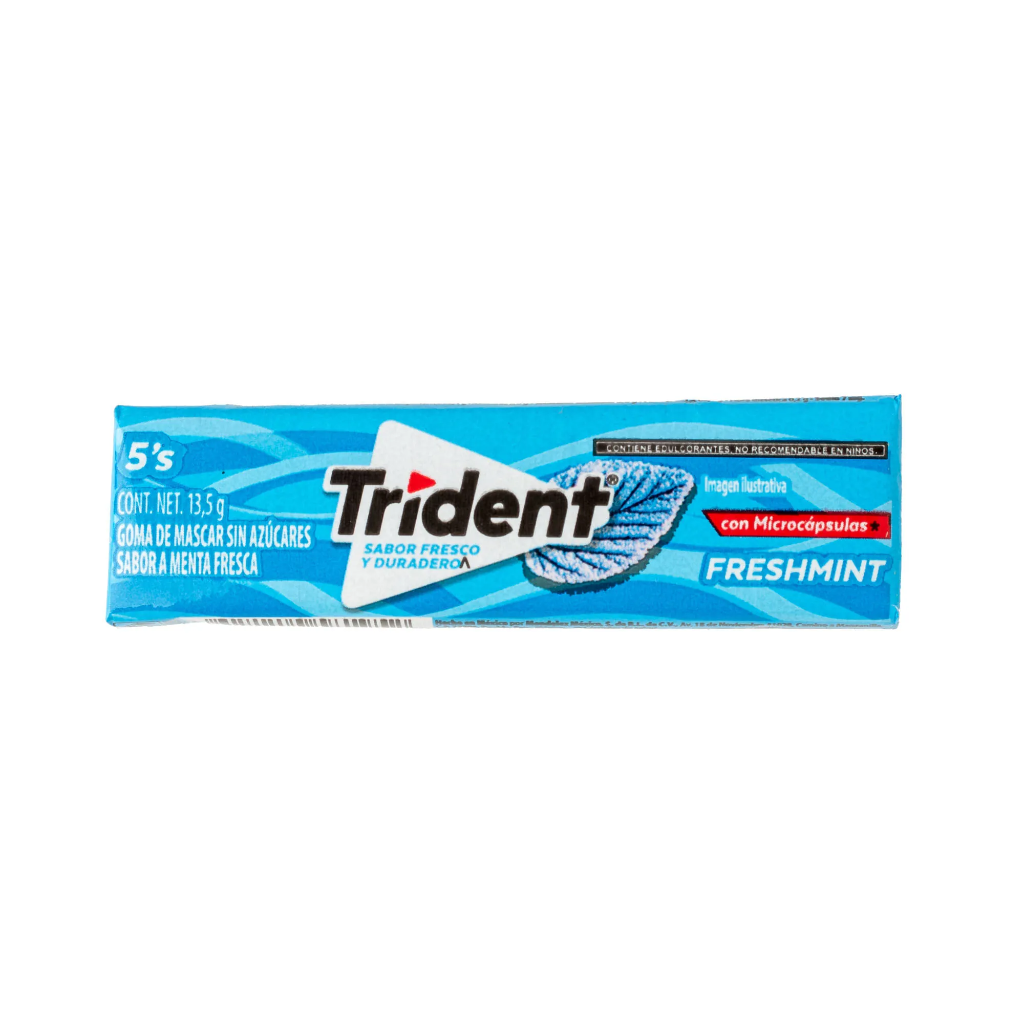 TRIDENT 5S FRESHMINT 13.5g