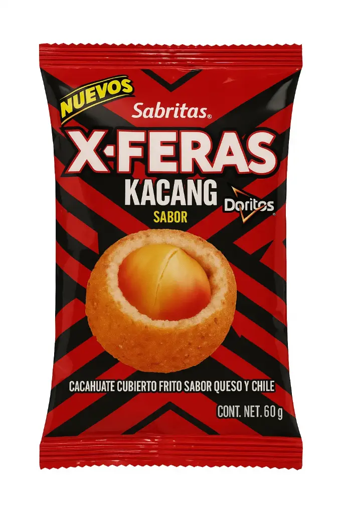XFERAS KACANG DORITOS NACHOS 60G