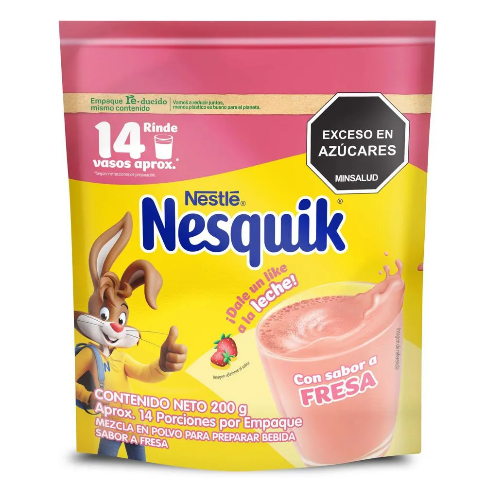 NESQUIK SABOR FRESA 200 GM