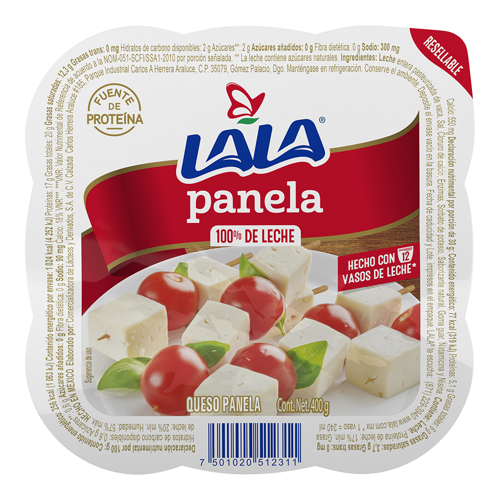QUESO PANELA 400G 