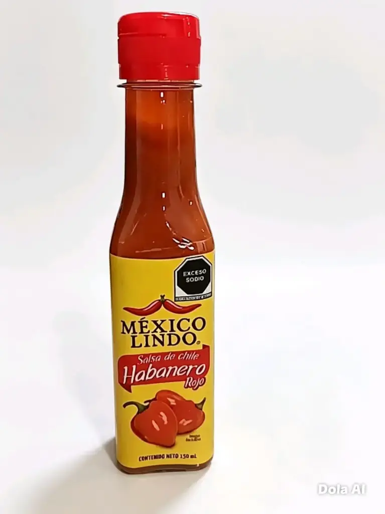 SALSA MEXICO LINDO HABANERO ROJO 150 ML  