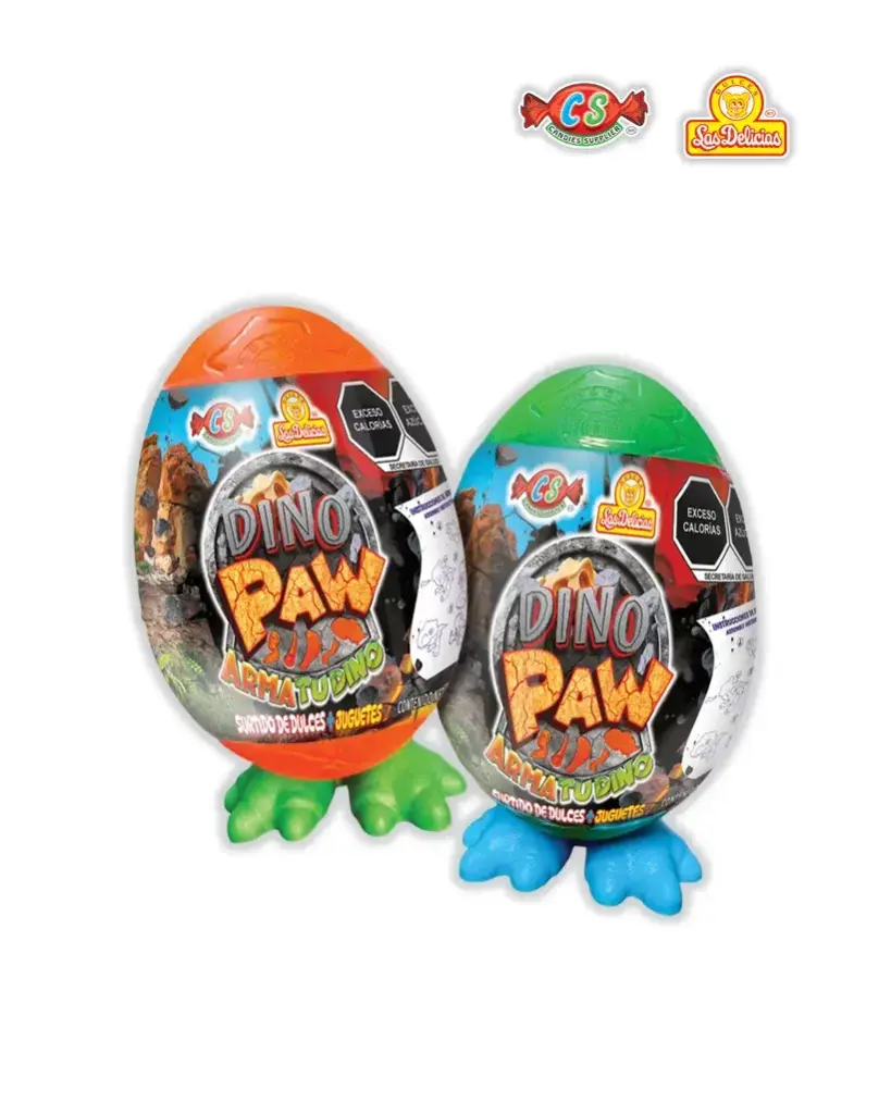 DL DULCES LAS DELICIAS DINO PAW