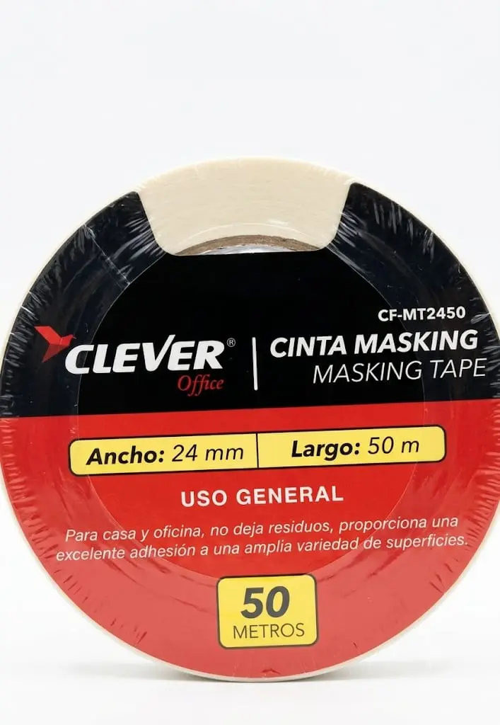 CINTA MASKING 24 MM 50 MM CLEVER