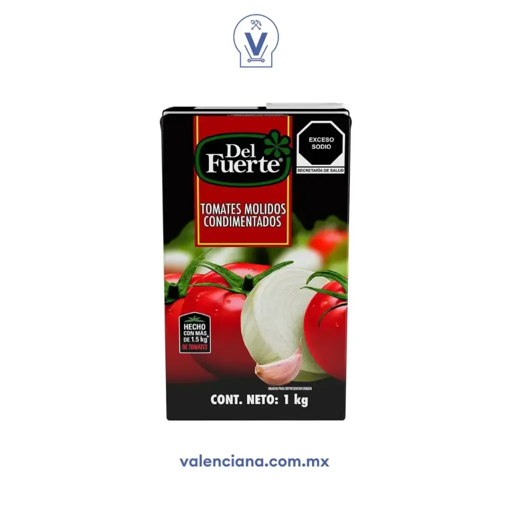 PURE DE TOMATE 1 K DEL FUERTE