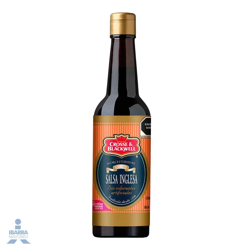 SALSA INGLESA CROSSBLACK & WELL 145ML