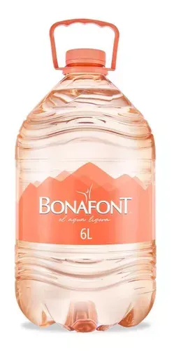 AGUA PURIFICADA BONAFONT NATURAL GALON 6 LT