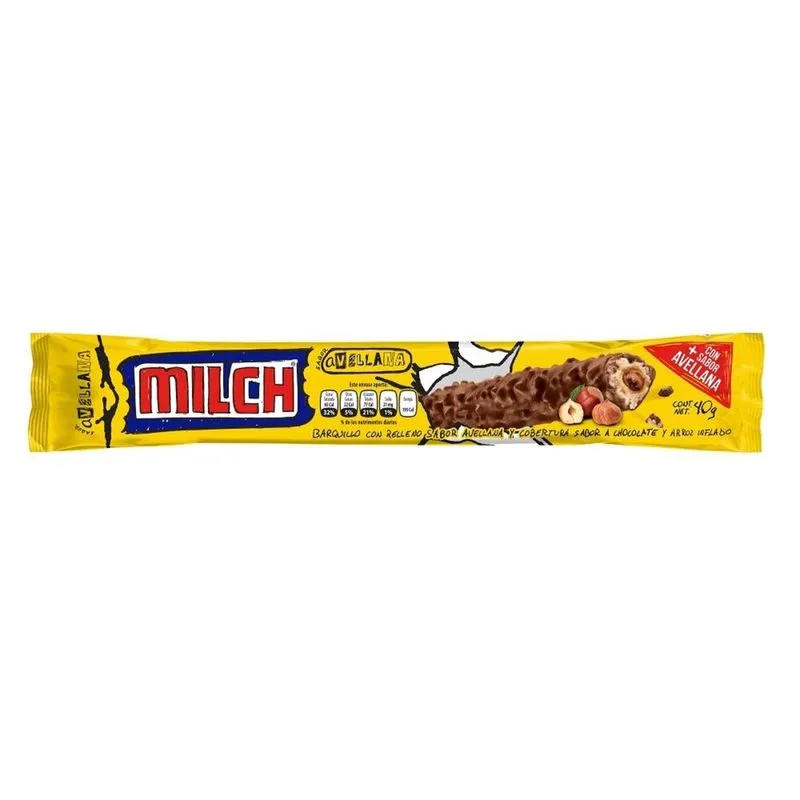 BARRA DE AVELLANA Y CHOCOLATE MILCH