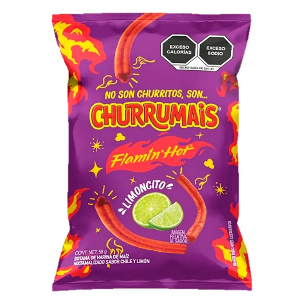 CHURRUMAIS FLAMIN HOT 70G (SABRITAS)