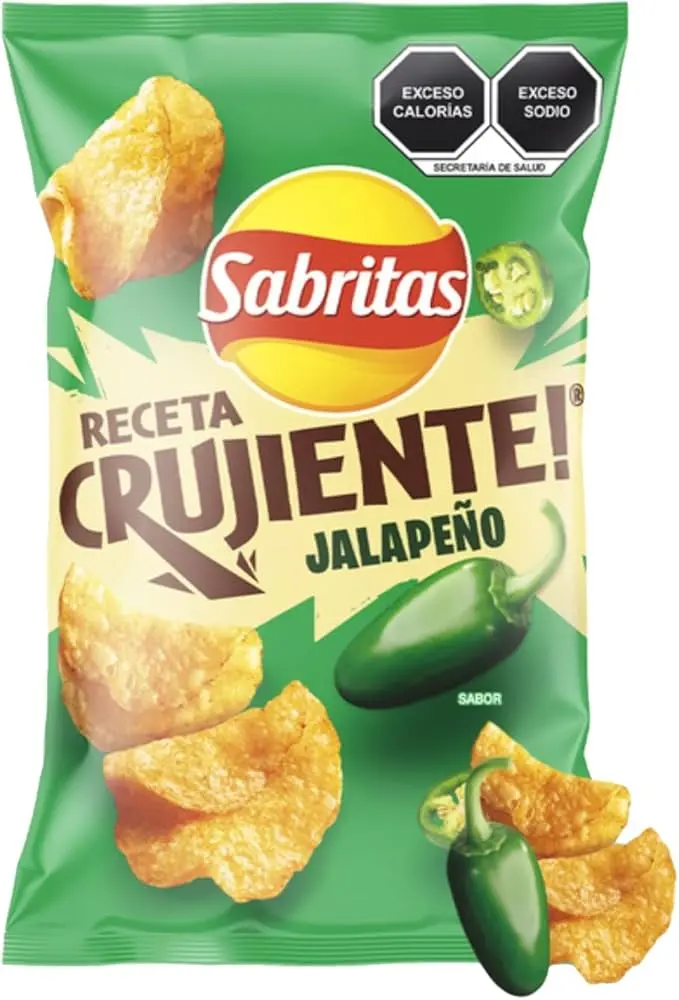 PAPAS SABRITAS RECETA CRUJIENTE JAL.160g