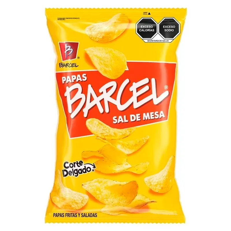 PAPAS BARCEL SAL DE MESA 45G