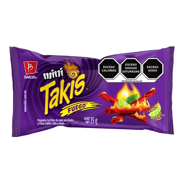 MINI TAKIS FUEGO 35G