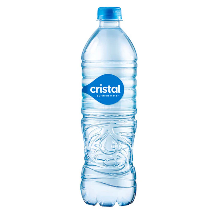AGUA PURIFICADA CRISTAL 600 ML (COCA COLA)