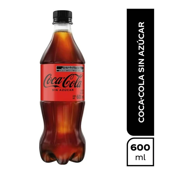 COCA COLA SIN AZUCAR 600ML