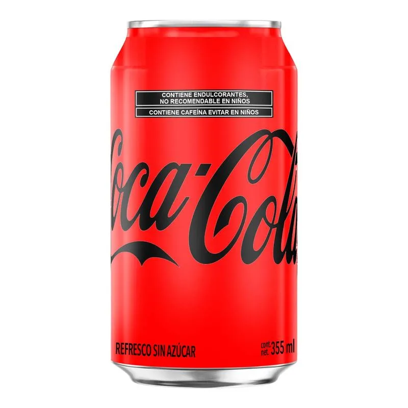COCA COLA LATA SIN AZUCAR 355ML