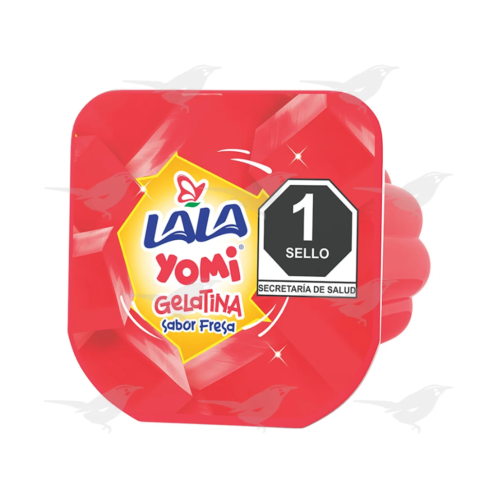 LALA GELATINA YOMI FRESA 100G