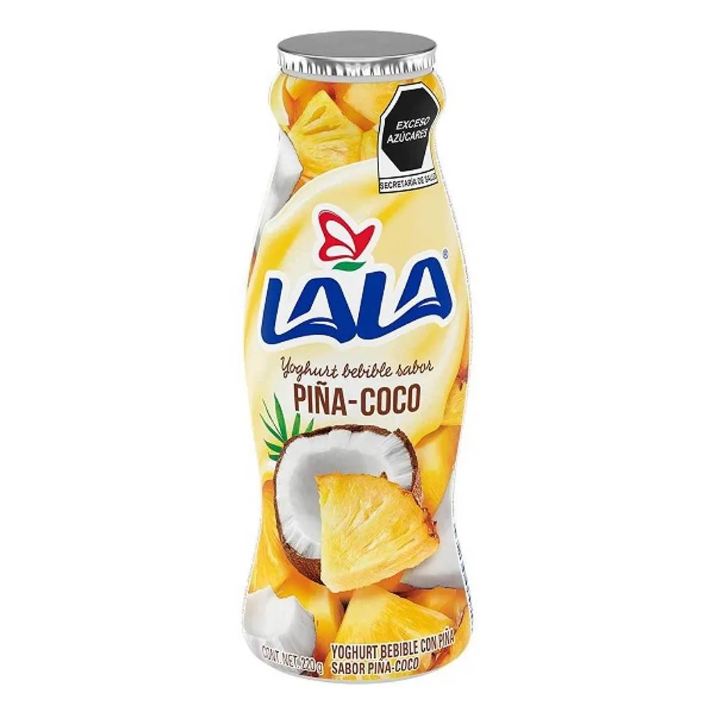 LALA YOGURT BEBIBLE PIÑA COCO 220G