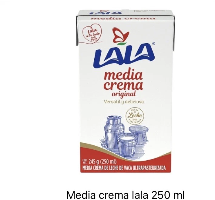 MEDIA CREMA LALA 250 ML