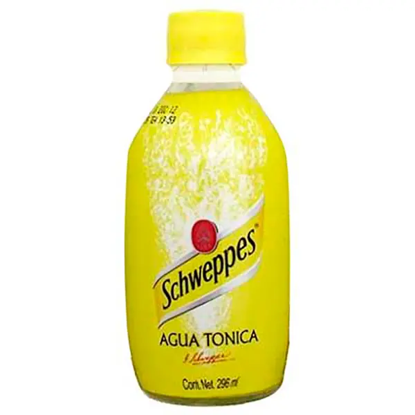 SHWEPPES AGUA TONICA 296ML