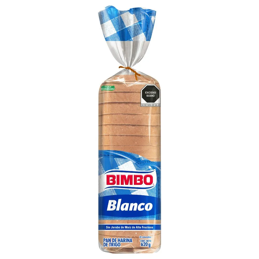 PAN BLANCO 620G GRANDE (BIMBO)
