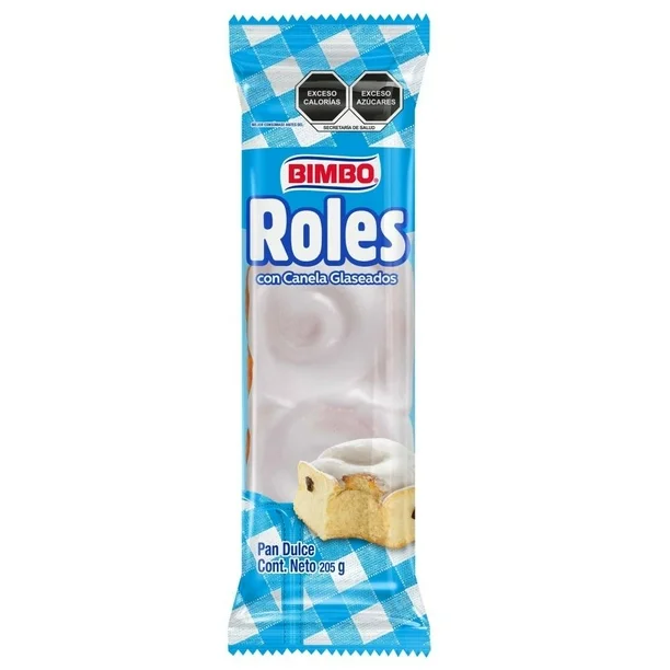 ROLES GLASEADOS 205G (BIMBO)