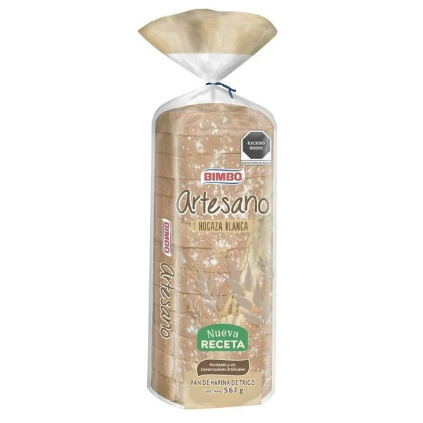 PAN BLANCO ARTESANAL  ORIGINAL 567G