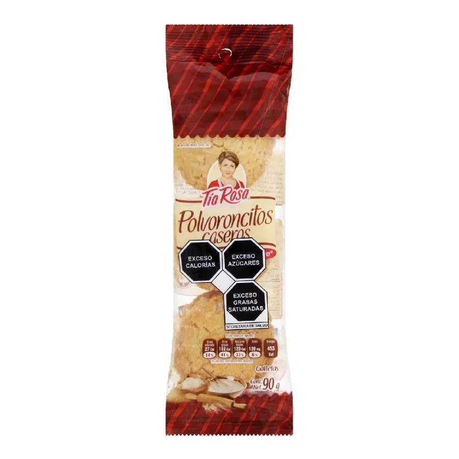 POLVORONCITOS TIA ROSA  6 PZA