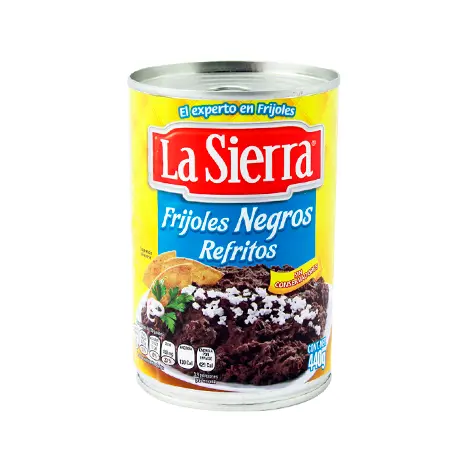 [CLEMENTE-2200] FRIJOLES NEGROS MOLIDOS 440G LA SIERRA LATA