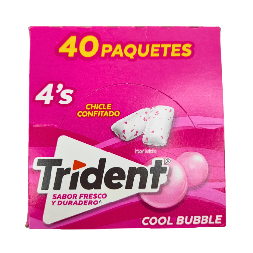 [1150] TRIDENT 4'S COOL BUBBLE