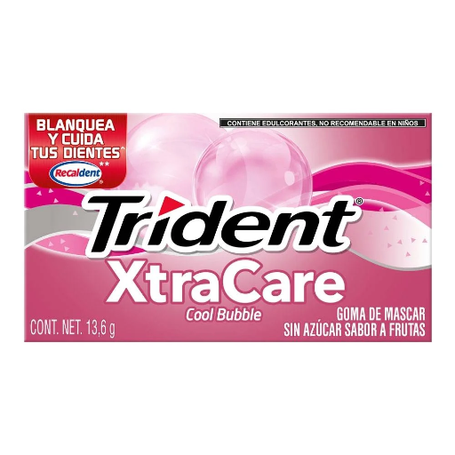 [1550] TRIDENT XTRACARE COOL BUBBLE 10S