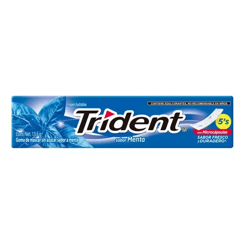 [1601] TRIDENT TIPO AMERICANO MENTA 