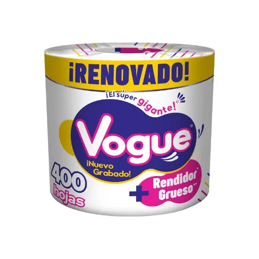 [90593] PAPEL HIGIENICO VOGUE INFDIVIDUAL