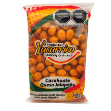 [CAC186] CACAHUATE QUESO Y JALAPEÑO YUCARRICO 250g