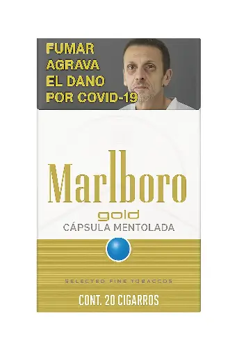 [MAR-20S-GOLDMENTOLADA] MARLBORO GOLD CÁPSULA MENTOLADA 20’S